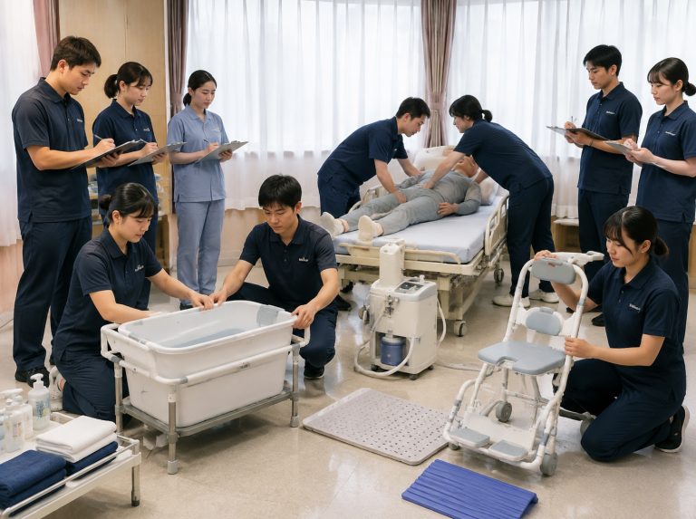 广陵区助浴师标准化实训课程